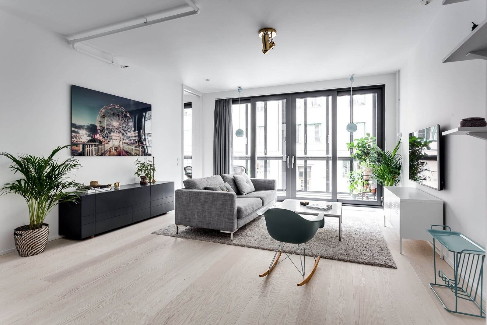 Gia tăng yếu tố tự nhiên khi thiết kế nội thất căn hộ 90m2